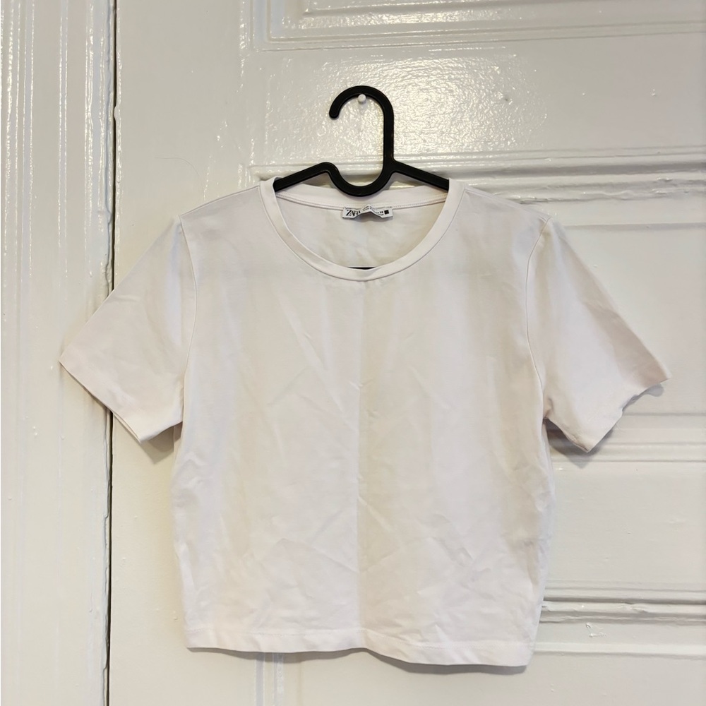 Zara Classic White Tee